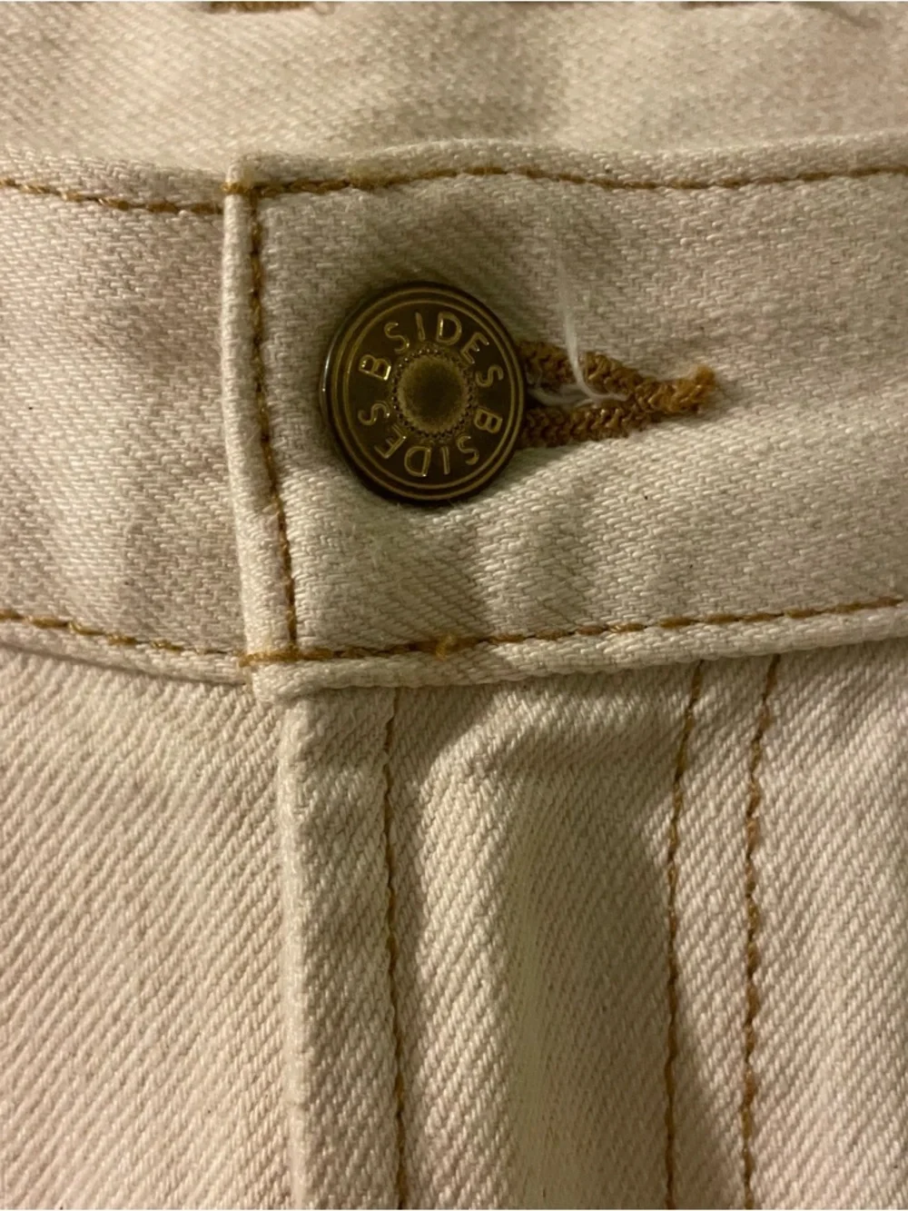 B SIDES bi-color denim pants size 31 NWOT